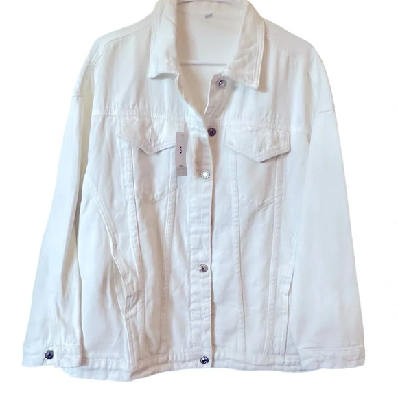 NWT Women's Denim Jacket Spring Autumn Short Coat Jean Jackets - Picture 1 of 4